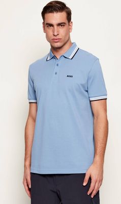 T-shirt męski casual BOSS GREEN ze sklepu: Gomez Fashion Store w kategorii: T-shirty męskie - zdjęcie 874714-BD9-10338_BG261M000002469