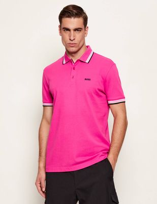 T-shirt męski na wiosnę casual BOSS GREEN ze sklepu: Gomez Fashion Store w kategorii: T-shirty męskie - zdjęcie 874714-BD9-10338_BG261M000002671