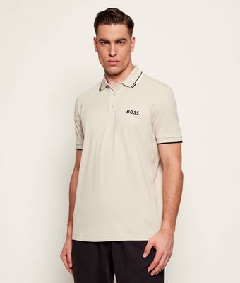 T-shirt męski BOSS GREEN ze sklepu: Gomez Fashion Store w kategorii: T-shirty męskie - zdjęcie 874714-BD9-10338_BG261M000023272