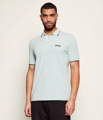 T-shirt męski casual BOSS GREEN ze sklepu: Gomez Fashion Store w kategorii: T-shirty męskie - zdjęcie 874714-BD9-10338_BG261M000023448