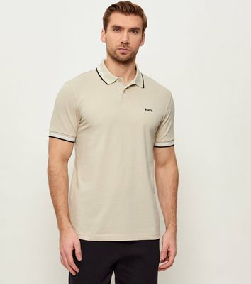 T-shirt męski na wiosnę BOSS GREEN ze sklepu: Gomez Fashion Store w kategorii: T-shirty męskie - zdjęcie 874714-BD9-10338_BG261M000024275