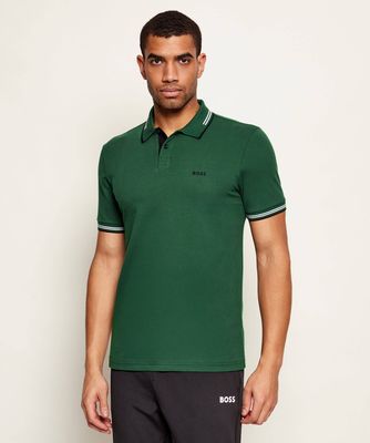 T-shirt męski wiosenny BOSS GREEN ze sklepu: Gomez Fashion Store w kategorii: T-shirty męskie - zdjęcie 874714-BD9-10338_BG261M000024363