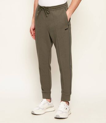 Spodnie męskie jesienne BOSS GREEN ze sklepu: Gomez Fashion Store w kategorii: Spodnie męskie - zdjęcie 874714-BD9-10338_BG261M000032257