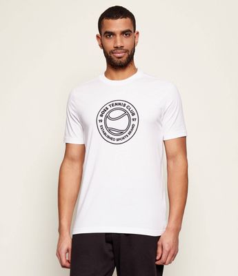 T-shirt męski w stylu młodzieżowym BOSS GREEN ze sklepu: Gomez Fashion Store w kategorii: T-shirty męskie - zdjęcie 874714-BD9-10338_BG261M000035100