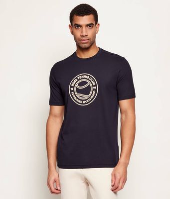 T-shirt męski na wiosnę BOSS GREEN ze sklepu: Gomez Fashion Store w kategorii: T-shirty męskie - zdjęcie 874714-BD9-10338_BG261M000035402