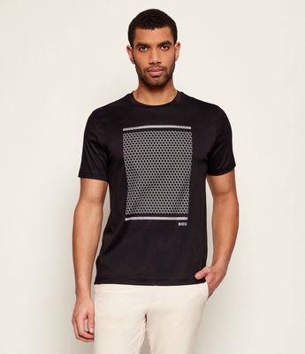 T-shirt męski na wiosnę w stylu młodzieżowym BOSS GREEN ze sklepu: Gomez Fashion Store w kategorii: T-shirty męskie - zdjęcie 874714-BD9-10338_BG261M000039001