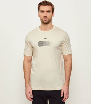T-shirt męski młodzieżowy BOSS GREEN ze sklepu: Gomez Fashion Store w kategorii: T-shirty męskie - zdjęcie 874714-BD9-10338_BG261M000050272