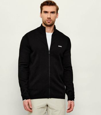 Sweter męski na wiosnę BOSS GREEN ze sklepu: Gomez Fashion Store w kategorii: Swetry męskie - zdjęcie 874714-BD9-10338_BG261M000076001