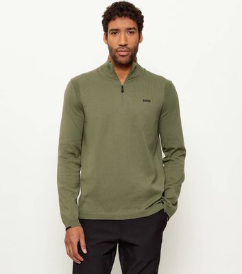 Sweter męski BOSS GREEN ze sklepu: Gomez Fashion Store w kategorii: Swetry męskie - zdjęcie 874714-BD9-10338_BG261M000082257