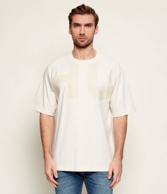 T-shirt męski na wiosnę Hugo Blue ze sklepu: Gomez Fashion Store w kategorii: T-shirty męskie - zdjęcie 874714-BD9-10338_BJ261M000023121