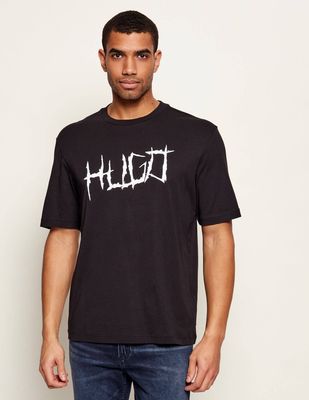 T-shirt męski młodzieżowy Hugo Blue ze sklepu: Gomez Fashion Store w kategorii: T-shirty męskie - zdjęcie 874714-BD9-10338_BJ261M000029001