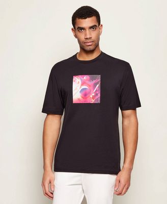 T-shirt męski Hugo Blue ze sklepu: Gomez Fashion Store w kategorii: T-shirty męskie - zdjęcie 874714-BD9-10338_BJ261M000032001