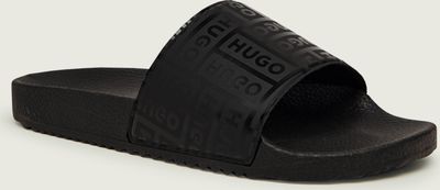 Klapki męskie w miejskim stylu Hugo Blue ze sklepu: Gomez Fashion Store w kategorii: Klapki męskie - zdjęcie 874714-BD9-10338_BJ261M000051001