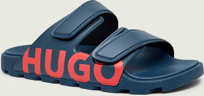 Klapki męskie na lato HUGO ze sklepu: Gomez Fashion Store w kategorii: Klapki męskie - zdjęcie 874714-BD9-10338_BZ261M000104468