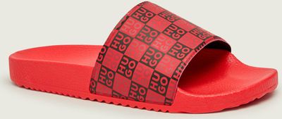 Klapki męskie na lato HUGO ze sklepu: Gomez Fashion Store w kategorii: Klapki męskie - zdjęcie 874714-BD9-10338_BZ261M000107606