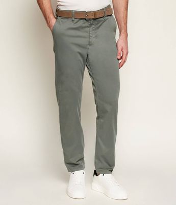 Spodnie męskie na wiosnę BOSS ORANGE ze sklepu: Gomez Fashion Store w kategorii: Spodnie męskie - zdjęcie 874714-BD9-10338_BO261M000009076