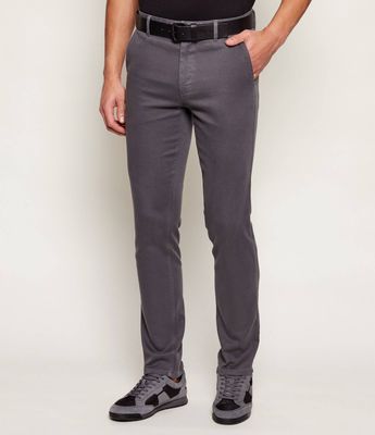 Spodnie męskie na wiosnę BOSS ORANGE ze sklepu: Gomez Fashion Store w kategorii: Spodnie męskie - zdjęcie 874714-BD9-10338_BO261M000011020