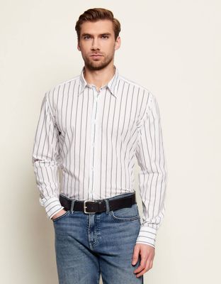 Koszula męska casualowa BOSS ORANGE ze sklepu: Gomez Fashion Store w kategorii: Koszule męskie - zdjęcie 874714-BD9-10338_BO261M000019100