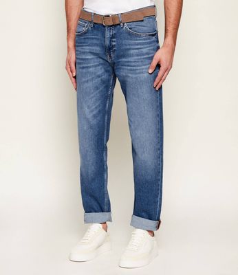 Jeansy męskie casualowe BOSS ORANGE ze sklepu: Gomez Fashion Store w kategorii: Jeansy męskie - zdjęcie 874714-BD9-10338_BO261M000023438