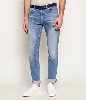 Jeansy męskie na wiosnę BOSS ORANGE ze sklepu: Gomez Fashion Store w kategorii: Jeansy męskie - zdjęcie 874714-BD9-10338_BO261M000026436