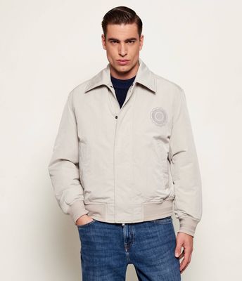 Kurtka męska na wiosnę casual BOSS ORANGE ze sklepu: Gomez Fashion Store w kategorii: Kurtki męskie - zdjęcie 874714-BD9-10338_BO261M000034070