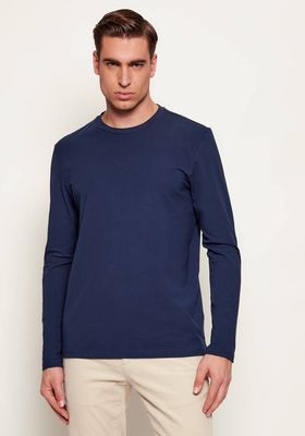 T-shirt męski casual BOSS ORANGE ze sklepu: Gomez Fashion Store w kategorii: T-shirty męskie - zdjęcie 874714-BD9-10338_BO261M000037464