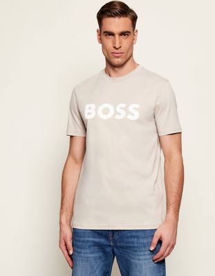 T-shirt męski BOSS ORANGE ze sklepu: Gomez Fashion Store w kategorii: T-shirty męskie - zdjęcie 874714-BD9-10338_BO261M000038070