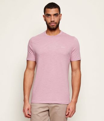T-shirt męski wiosenny casual BOSS ORANGE ze sklepu: Gomez Fashion Store w kategorii: T-shirty męskie - zdjęcie 874714-BD9-10338_BO261M000043539