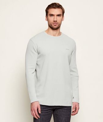T-shirt męski na wiosnę BOSS ORANGE ze sklepu: Gomez Fashion Store w kategorii: T-shirty męskie - zdjęcie 874714-BD9-10338_BO261M000052043