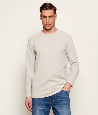 T-shirt męski BOSS ORANGE ze sklepu: Gomez Fashion Store w kategorii: T-shirty męskie - zdjęcie 874714-BD9-10338_BO261M000052070