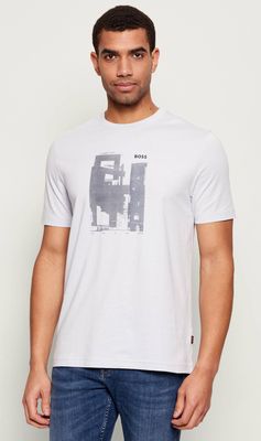 T-shirt męski młodzieżowy BOSS ORANGE ze sklepu: Gomez Fashion Store w kategorii: T-shirty męskie - zdjęcie 874714-BD9-10338_BO261M000061053
