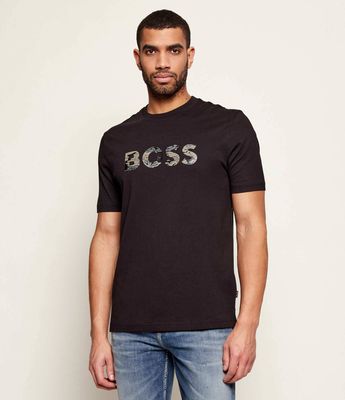 BOSS ORANGE - T-shirt męski młodzieżowy ze sklepu: Gomez Fashion Store w kategorii: T-shirty męskie - zdjęcie 874714-BD9-10338_BO261M000062001