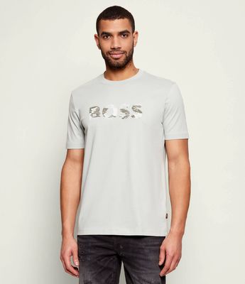 T-shirt męski BOSS ORANGE ze sklepu: Gomez Fashion Store w kategorii: T-shirty męskie - zdjęcie 874714-BD9-10338_BO261M000062043