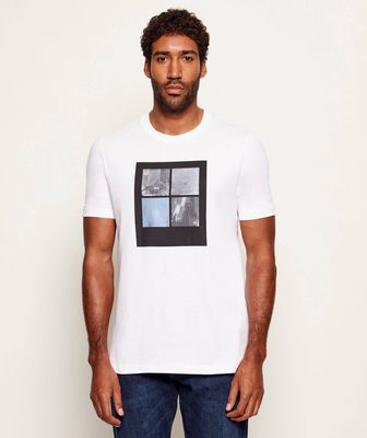 BOSS ORANGE - T-shirt męski ze sklepu: Gomez Fashion Store w kategorii: T-shirty męskie - zdjęcie 874714-BD9-10338_BO261M000065100