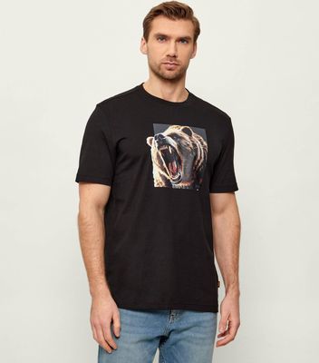 T-shirt męski BOSS ORANGE ze sklepu: Gomez Fashion Store w kategorii: T-shirty męskie - zdjęcie 874714-BD9-10338_BO261M000068002