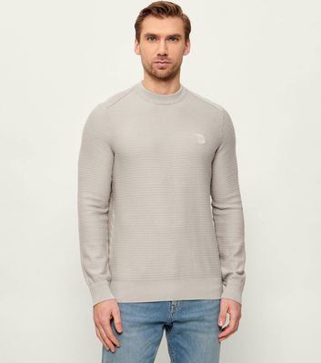 Sweter męski na wiosnę BOSS ORANGE ze sklepu: Gomez Fashion Store w kategorii: Swetry męskie - zdjęcie 874714-BD9-10338_BO261M000070070