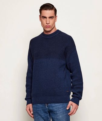 Sweter męski BOSS ORANGE ze sklepu: Gomez Fashion Store w kategorii: Swetry męskie - zdjęcie 874714-BD9-10338_BO261M000077404