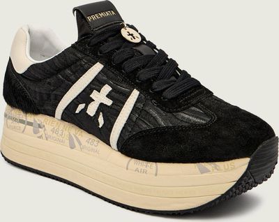 Buty sportowe damskie na wiosnę Premiata ze sklepu: Gomez Fashion Store w kategorii: Buty sportowe damskie - zdjęcie 874714-BD9-10338_PT255W000001E53
