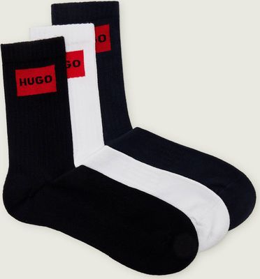 Skarpetki damskie gładkie HUGO ze sklepu: Gomez Fashion Store w kategorii: Skarpetki damskie - zdjęcie 874714-BD9-10338_BU261M000019402