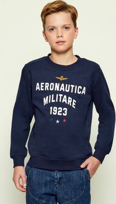 Bluza chłopięca jesienna zimowa Aeronautica Militare ze sklepu: Gomez Fashion Store w kategorii: Bluzy chłopięce
