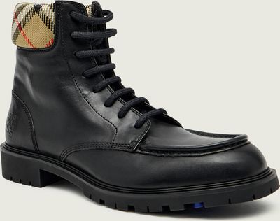 Buty zimowe męskie na zimę Burberry ze sklepu: Gomez Fashion Store w kategorii: Buty zimowe męskie - zdjęcie 874714-BD9-10338_BE255M000016117