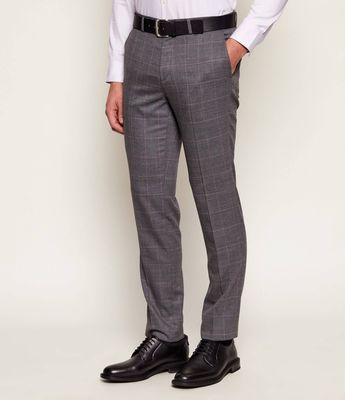 Spodnie męskie na jesień HUGO ze sklepu: Gomez Fashion Store w kategorii: Spodnie męskie - zdjęcie 874714-BD9-10338_BU261M000043034