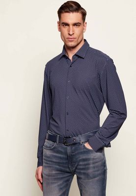 Koszula męska na jesień HUGO ze sklepu: Gomez Fashion Store w kategorii: Koszule męskie - zdjęcie 874714-BD9-10338_BU261M000048413