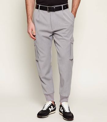 Spodnie męskie na wiosnę HUGO ze sklepu: Gomez Fashion Store w kategorii: Spodnie męskie - zdjęcie 874714-BD9-10338_BU261M000058039
