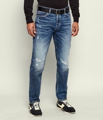 Jeansy męskie HUGO ze sklepu: Gomez Fashion Store w kategorii: Jeansy męskie - zdjęcie 874714-BD9-10338_BU261M000071410