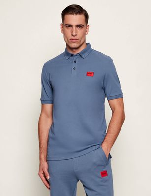 HUGO - T-shirt męski ze sklepu: Gomez Fashion Store w kategorii: T-shirty męskie - zdjęcie 874714-BD9-10338_BU261M000096496