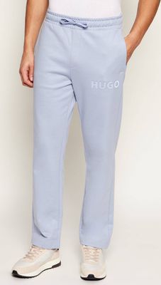 Spodnie męskie na wiosnę HUGO ze sklepu: Gomez Fashion Store w kategorii: Spodnie męskie - zdjęcie 874714-BD9-10338_BU261M000102513