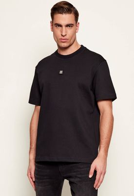 T-shirt męski wiosenny HUGO ze sklepu: Gomez Fashion Store w kategorii: T-shirty męskie - zdjęcie 874714-BD9-10338_BU261M000111001