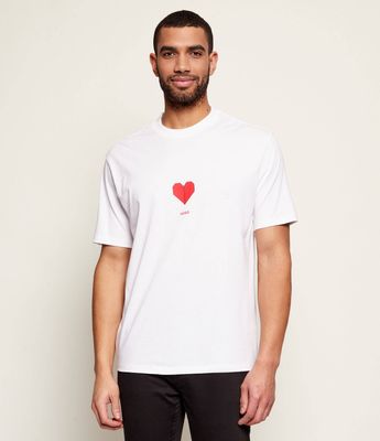 T-shirt męski HUGO ze sklepu: Gomez Fashion Store w kategorii: T-shirty męskie - zdjęcie 874714-BD9-10338_BU261M000116100