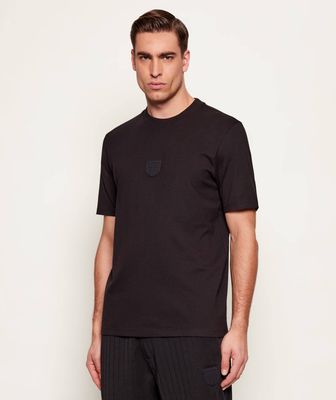T-shirt męski wiosenny HUGO ze sklepu: Gomez Fashion Store w kategorii: T-shirty męskie - zdjęcie 874714-BD9-10338_BU261M000117001